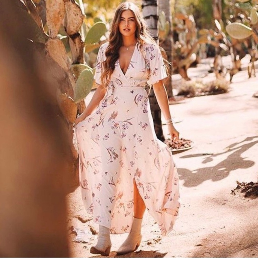 Privacy Please Wrap Dress - Plaza Kimono